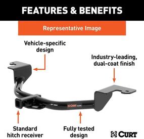 img 2 attached to Curt 11058 Class 1 Trailer Hitch with 1-1/4-Inch Receiver, Suitable for Specific Honda Fit Models