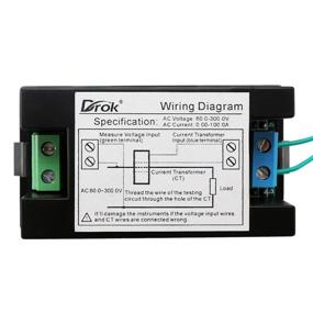 img 2 attached to DROK Frequency Electric Voltmeter Multimeter