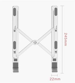 img 3 attached to Computer Aluminum 7 Angles Adjustable Ventilated