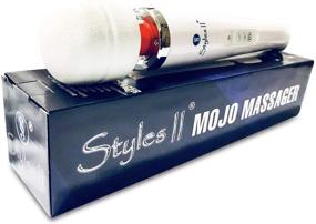 img 3 attached to Ручной массажер Styles II Mojo с 10 режимами пульсации - идеально подходит для использования дома на шее, спине, плечах, талии, ногах - подходит для всех