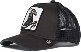 img 3 attached to Goorin Bros Animal Trucker Black