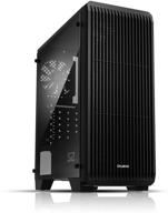 🖥️ корпус для компьютера zalman s2 atx mid tower с 3x предустановленным 120-мм вентилятором, закаленным тонированным стеклянным панелями и узорчатой сетчатой передней панелью для игрового/офисного компьютера matx (закаленное стекло - 3 вентилятора), s2 tg логотип