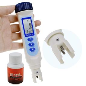 img 4 attached to Salinity Tester Pen Type Salinity Meter