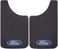 🚗 plasticolor 000506r01 ford oval logo easy fit mud guard 11" - set of 2: superior protection with ford oval design logo