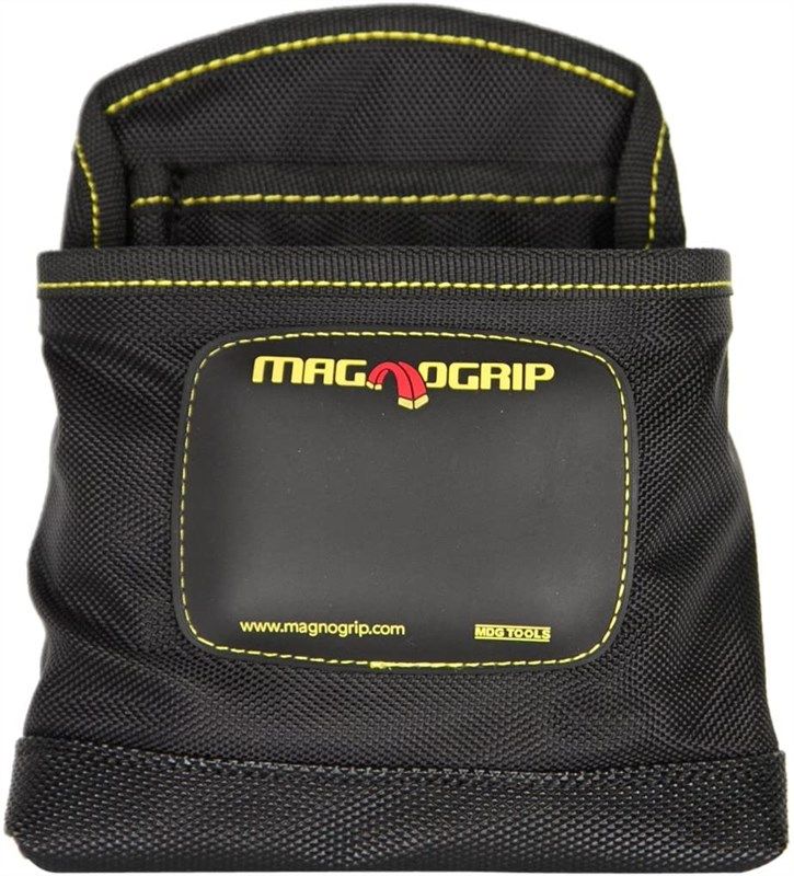 MagnoGrip Magnetic Wristband and Magnetic Clip-On Pouch Set (2-Pack)