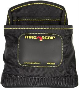 img 2 attached to 🔨 Black MagnoGrip 3-Pocket Magnetic Nail Pouch (002-405) - Enhanced SEO