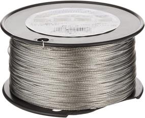 img 2 attached to 📷 Super Softstrand Vinyl Coated Stainless Steel Wrapping Wire, Size 2 - 1500 ft (457.2 m) - for Picture Hanging