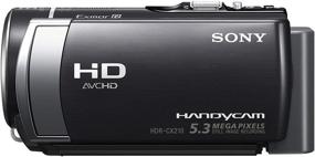img 1 attached to 📸 Sony HDR-CX210 High Definition Handycam 5.3 MP Camcorder - Black (Discontinued) - 25x Optical Zoom