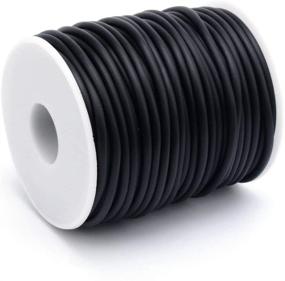 img 2 attached to 🌈 Pandahall Hollow Tubing - Rubber Plastic