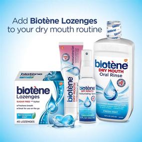 img 1 attached to 🍬 Препараты Biotène для сухости во рту - облегчение сухости во рту, освежение дыхания, мята - 27 штук (три упаковки)