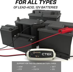 img 1 attached to 🔋 CTEK - 40-206 MXS 5.0 12V Battery Charger & Maintainer: Fully Automatic 4.3 Amp Powerhouse