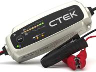🔋 ctek - 40-206 mxs 5.0 12v battery charger & maintainer: fully automatic 4.3 amp powerhouse logo
