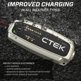 img 2 attached to 🔋 CTEK - 40-206 MXS 5.0 12V Battery Charger & Maintainer: Fully Automatic 4.3 Amp Powerhouse