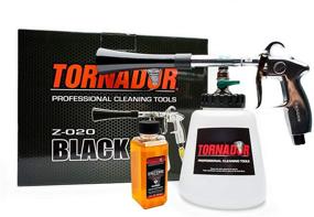 img 2 attached to Набор для начинающих Tornador Z-020 Black Professional Cleaning Gun: Повысьте свою мощность очистки с 2 унциями. Ферментный очиститель