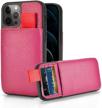 lameeku wallet case compatible with iphone 12 pro and design for iphone 12 cell phones & accessories logo