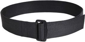 img 2 attached to Rothco Riggers Belt Black Large Men's Accessories