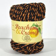 spinrite peaches cotton twists orange logo