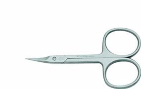 img 2 attached to Nippes Stainless Steel Cuticle Scissor Foot, Hand & Nail Care