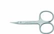 nippes stainless steel cuticle scissor foot, hand & nail care logo