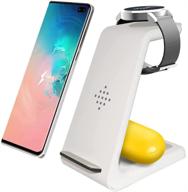 wireless charger for samsung galaxy phone watch buds logo