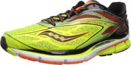 🏃 men's saucony cortana running shoes in citron for enhanced performance logo