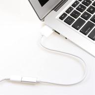 🔌 бейи адаптер usb-c female с выходом t-head 5pin (60w) - совместим с macbook air 11'' 13''/pro 13'' для зарядки type c логотип