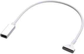 img 2 attached to 🔌 Бейи адаптер USB-C Female с выходом T-Head 5Pin (60W) - Совместим с MacBook Air 11'' 13''/Pro 13'' для зарядки Type C