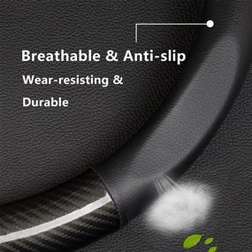 img 3 attached to Autsop Steering Breathable Anti Slip Universal