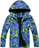 🧥 boys' windproof fleece jackets: reliable outdoor clothing by m2c logo