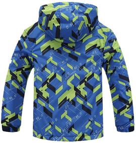 img 3 attached to 🧥 Boys' Windproof Fleece Jackets: Reliable Outdoor Clothing by M2C