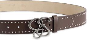 img 2 attached to Jessica Simpson Womens Buckle Fashion Women's Accessories and Belts