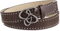 jessica simpson womens buckle fashion women's accessories and belts logo