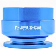 🔵синий набор крепления рулевого колеса blue nrg quick release - второе поколение с синим кольцом (srk-200bl) логотип