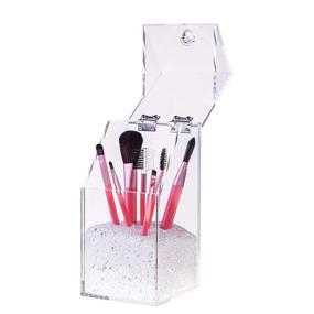 img 4 attached to AiFanS Holders Cosmetic Organizer Diamonds