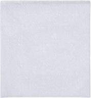 🍽️ premium quality 1 ply white dinner napkins - value pack of 1000, ideal for everyday use (10 x 12 inches) logo