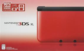 img 2 attached to Красно-черная Nintendo 3DS XL - Улучшите ваш игровой опыт