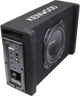 🔊 kenwood pa-w801b активный компактный сабвуфер с корпусом - повышение качества звука с мощностью 400 вт логотип