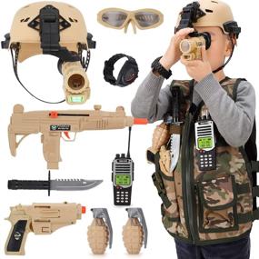 img 4 attached to 🎃 Halloween soldier monocular accessories for military enthusiasts