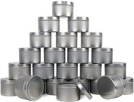 🕯️ ericx light candle tin 24 piece, 8 oz: ideal for candle making projects! logo