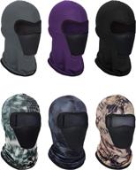 balaclava breathable protection activities camouflage outdoor recreation logo