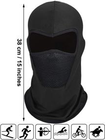 img 2 attached to Balaclava Breathable Protection Activities Camouflage Outdoor Recreation