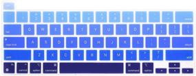 img 4 attached to ProElife Ultra Thin Silicone Keyboard Cover Skin For Newest MacBook Pro 13