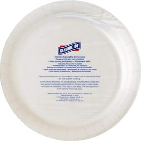 img 3 attached to 🍽️ Genuine Joe 10321 Paper Plates, 6 7/8" - Pack of 125 Plates: Durable and Convenient Disposable Dinnerware