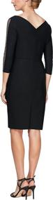 img 2 attached to Alex Evenings Womens Slimming Regular Women's Clothing and Dresses