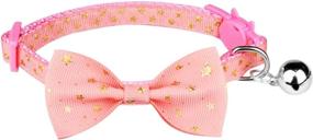 img 4 attached to Olahibi Release Collar Ribbon Bowtie