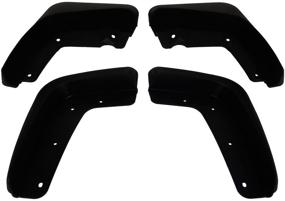 img 2 attached to Premium 4-PC Set Splash Guards Mudflaps for Volvo XC90 2006-2012 - Front and Rear Replacement