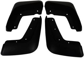 img 3 attached to Premium 4-PC Set Splash Guards Mudflaps for Volvo XC90 2006-2012 - Front and Rear Replacement