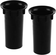 🔊 bluecell pack of 2 speaker cabinet port tube for dj/pa speaker - 2 inch diameter x 4 inch length logo