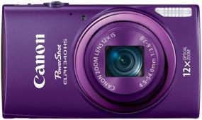 img 4 attached to 📷 Capture Stunning Moments with the Canon PowerShot ELPH 340 HS Digital Camera – Wi-Fi Enabled (Purple)