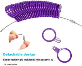img 1 attached to 🔍 Landorilo 1-13 Ring Sizer Set – Finger Sizing Tool with 27 Pieces and Jewelry Polishing Cloth
